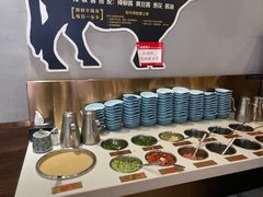 自助调料区-鲜锦记潮汕牛肉火锅(月坛店)