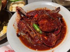 -草家酱蟹炭火烤肉店(珲春南路一店)