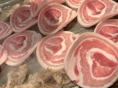 一米长盘猪五花-犟牛家·榴莲烤肉(五棵松店)