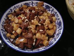 松子牛肉炒年糕-兔爸私家小厨(新北万达店)