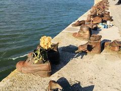 -多瑙河畔鞋履雕塑