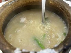 -长城砂煲田鸡粥
