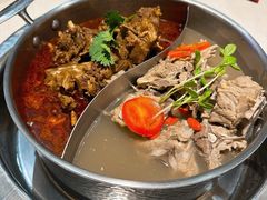草原羔羊蝎子鸳鸯锅-浩爷羊蝎子火锅(望京店)