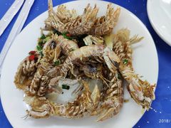 椒盐虾姑-老杨饭店(万科里店)