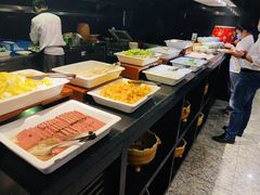 自助取餐区-上海锦江汤臣洲际大酒店壹阶层