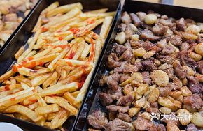 Poked Roasted Potato Strips