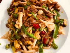 山菌炒牛柳-二毛川菜馆(黄河路店)