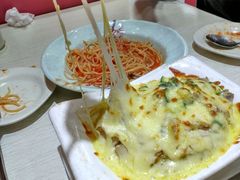 咖喱鸡肉蘑菇焗饭-蘑菇餐厅(小火瓦巷店)