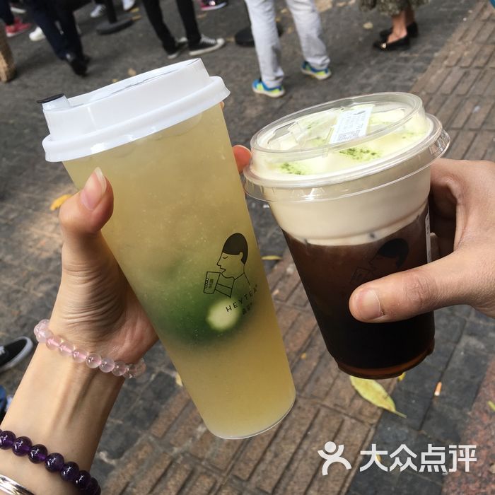喜茶爆柠四季春图片