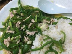 青椒肉丝饭-富贵面馆(镇坪路店)