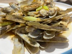 葱姜炒蛏子-大京园海鲜烧烤(东城路店)