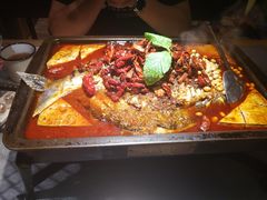 -探鱼·鲜青椒爽麻烤鱼(广州南沙万达广场店)