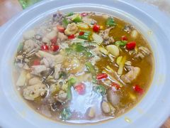 -阿峰饭店·本地土菜馆·农家土鸡煲·一品神仙鸡(报福店)