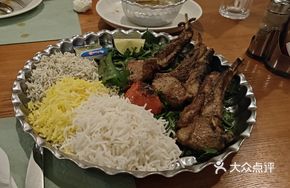 Iranian Secret-Recipe Grilled Lamb Chops with Three-Color Rice