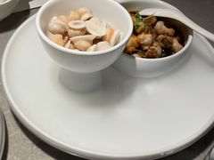 辣酒汁花螺配夏威夷果-木守西溪溪隐餐厅