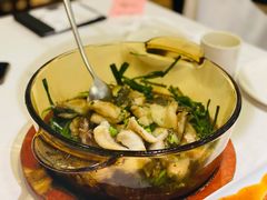 香葱焗石斑鱼-尚一汤 广东炖汤(金桥国际店)