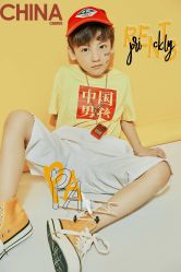 -海岸风光儿童摄影