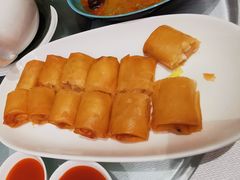 夏宫の鲜虾三丝春卷-夏宫中餐厅(静安香格里拉店)