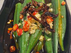 凉拌秋葵-聚味瞿记·龙虾堂(望城店)