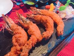 香烤芝麻大虾-甘尼仕印度餐厅爵士酒吧(阳春巷店)