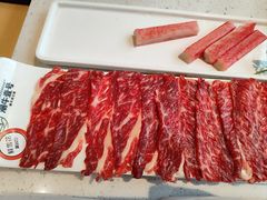 雪花牛肉-潮牛壹号鲜牛肉火锅(光谷天地店)