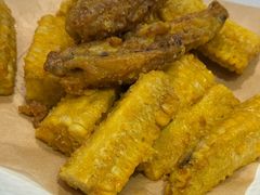 咸蛋黄焗鸡中翅-李叔叔虾蟹大排档(青羊店)