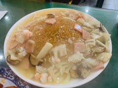 三鲜锅巴-北大地皖峰饭馆