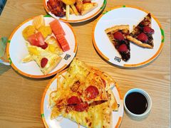 意大利烤肠披萨-比格比萨自助(逗号立方店)