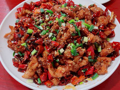 辣子鸡-蜀香川菜鱼庄(然乌店)