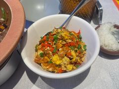 腊八豆炒荷包蛋-湘中缘·湖南菜(娄底驻京办店)