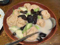 丝瓜木耳浸鱼腐-常来小聚·广州非遗传承餐厅(中山二路店)