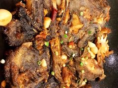 锅烧深海碟鱼头-大份-开海·红岛海鲜虾水饺(石老人店)