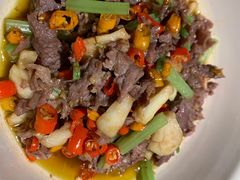 菜籽油炒衡东黄牛肉-老湘村·湖南土菜(天河维多利店)