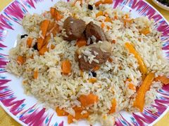 新疆抓饭-新疆巴州金丝特餐厅(大钟寺店)