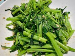清炒空心菜-胡马八破·川菜小馆(高新万达店)