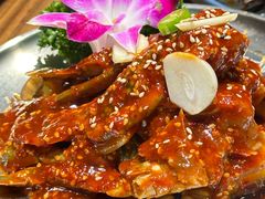 -明洞阿姨·韩式酱蟹烤肉·创意料理(三元桥店)