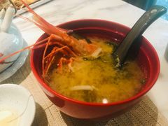 牡丹虾头煲味增汤-月下料理(楷林IFC店)