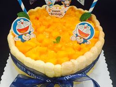 芒果夏洛特蛋糕-艾加柒克蛋糕茶歇甜品台(春熙路店)