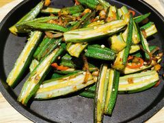 炒秋葵-小大董·烤鸭(五棵松店)