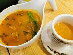 咖喱牛腩湯麵-新绿茵阁茶餐厅(筷子基分店)