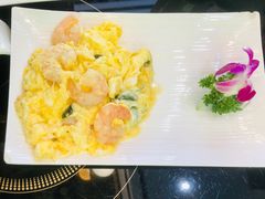 九层塔虾仁炒鸡蛋-玉兰苑一等茶餐厅