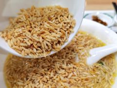 鸡汤泡炒米-江记老鸡汤米面