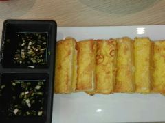 蛋黄煎豆腐-关东小磨东北菜(上海长风大悦城店)