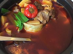香辣笋炖牛腩-上海小南国(世博源店)