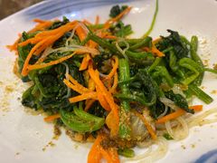 毛蛤蜊拌菠菜-新时代大酒店(仰口路店)