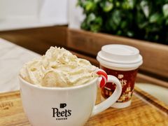 多明戈太妃榛果三重奏圣诞拿铁-Peet's 皮爷咖啡(东湖路手作店)