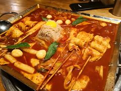 鱼饼火山炒年糕-包装马车·韩国料理·포장마차