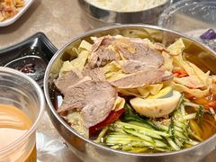 -吉林延边牛肉汤饭，大冷面