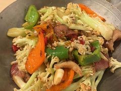 干锅有机花菜-避风塘·老港味餐厅(虹口龙之梦店)