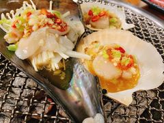 蒜汁扇贝-鑫釜山海鲜烧烤(鑫丰国际店)